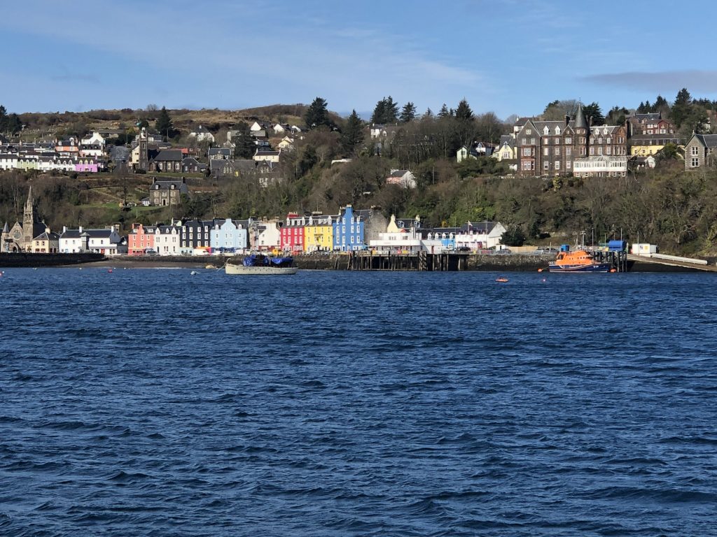 Chocolate-box Tobermory, one of the prettiest towns in the Western Isles